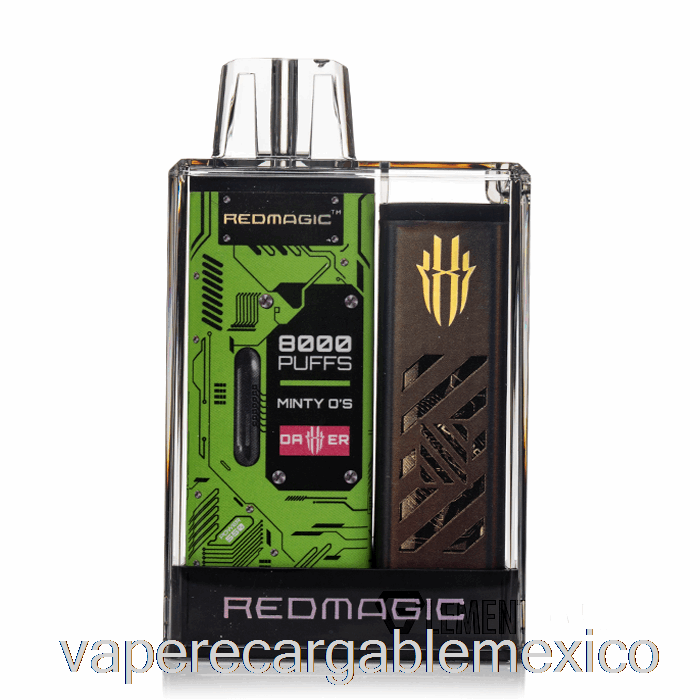 Vape Recargable Redmagic Dagger 8000 Desechable Minty O's